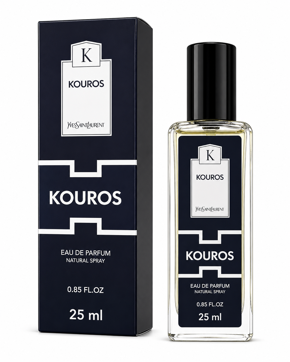 Eau de Parfum Kouros Yves Saint Laurent - Format Voyage 25ml (0.85 FL.OZ.)