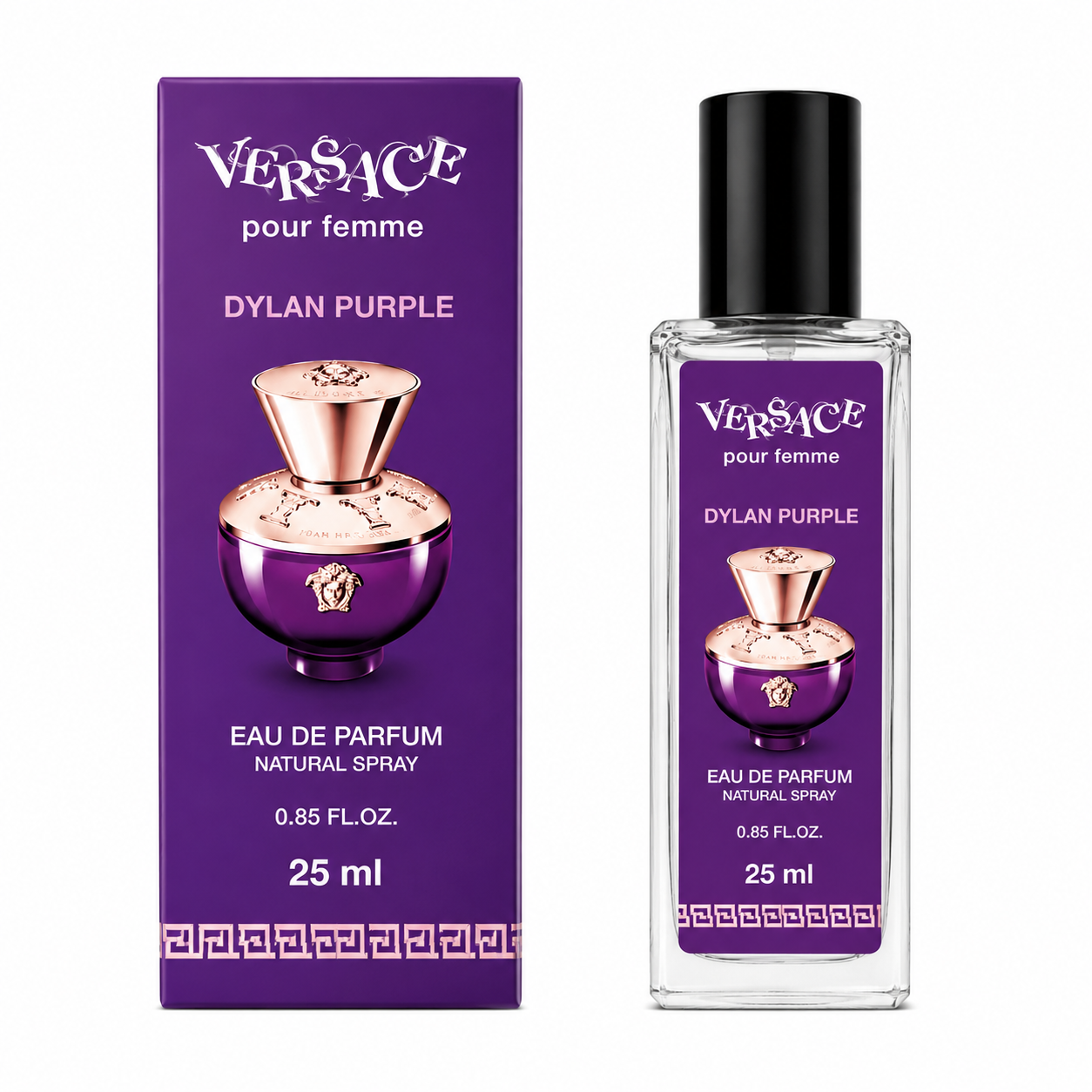 Eau de Parfum Versace pour femme Dylan Purple - Format Voyage 25ml (0.85 FL.OZ.)