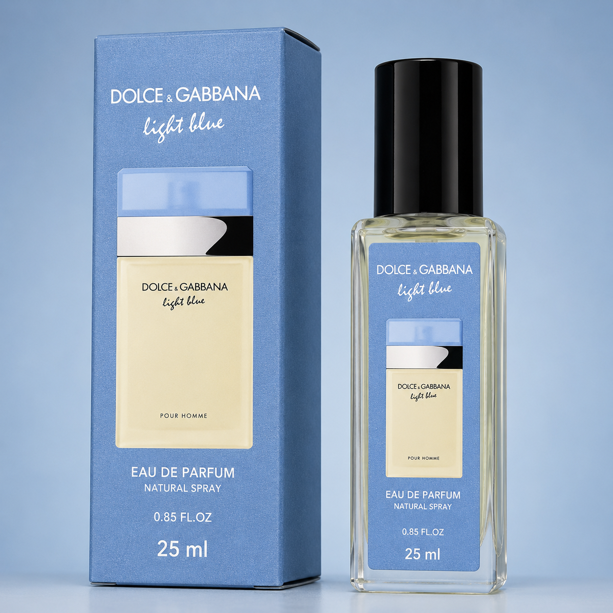 Eau de Parfum Dolce & Gabbana Light Blue Pour Homme - Format Voyage 25ml (0.85 FL.OZ.)