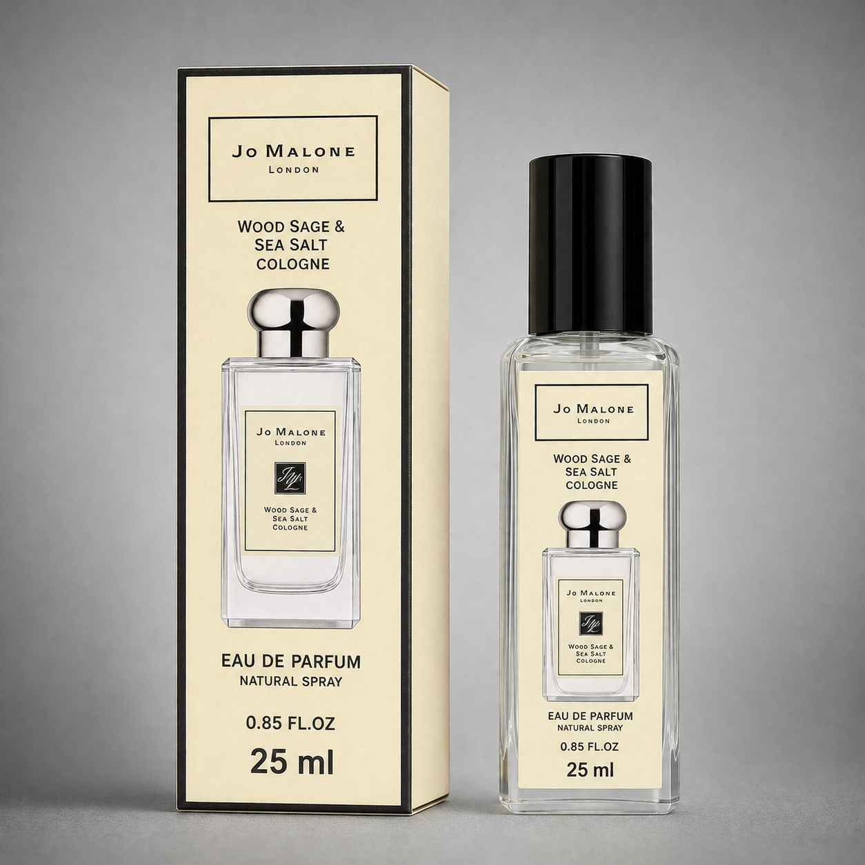 Eau de Parfum Jo Malone Wood Sage & Sea Salt Cologne - Format Voyage 25ml (0.85 FL.OZ.)