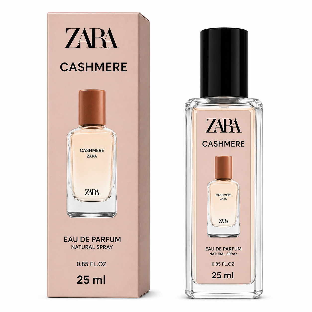 Eau de Parfum Zara Cashmere - Format Voyage 25ml (0.85 FL.OZ.)