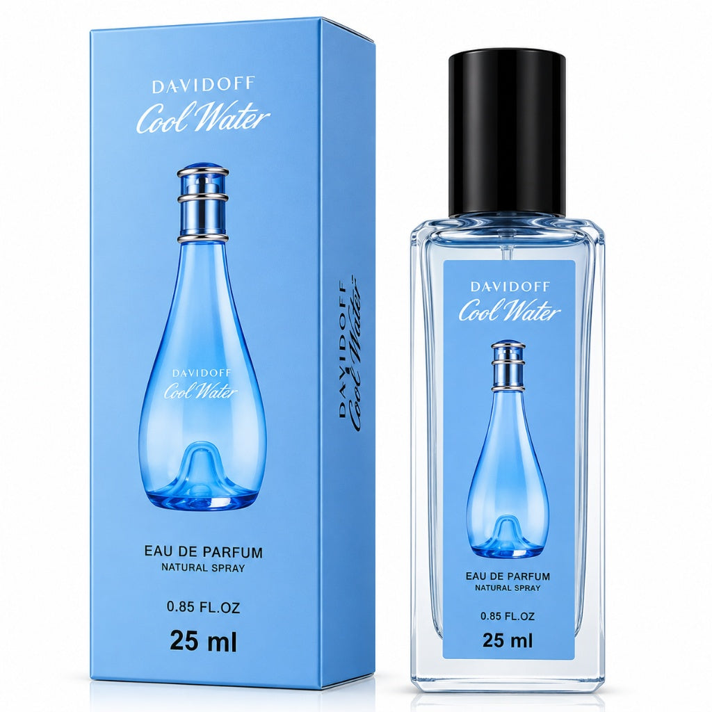 Eau de Parfum Davidoff Cool Water - Format Voyage 25ml (0.85 FL.OZ.)