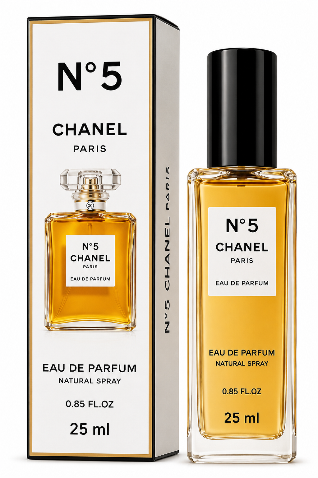 Eau de Parfum Chanel N°5 Paris - Format Voyage 25ml (0.85 FL.OZ.)