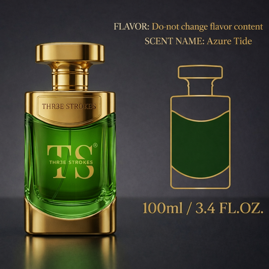 THR3E STROKES TS Azure Tide Eau de Parfum – 100ml (3.4 FL. OZ.)