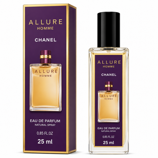 Eau de Parfum Allure Homme Chanel - Format Voyage 25ml (0.85 FL.OZ.)