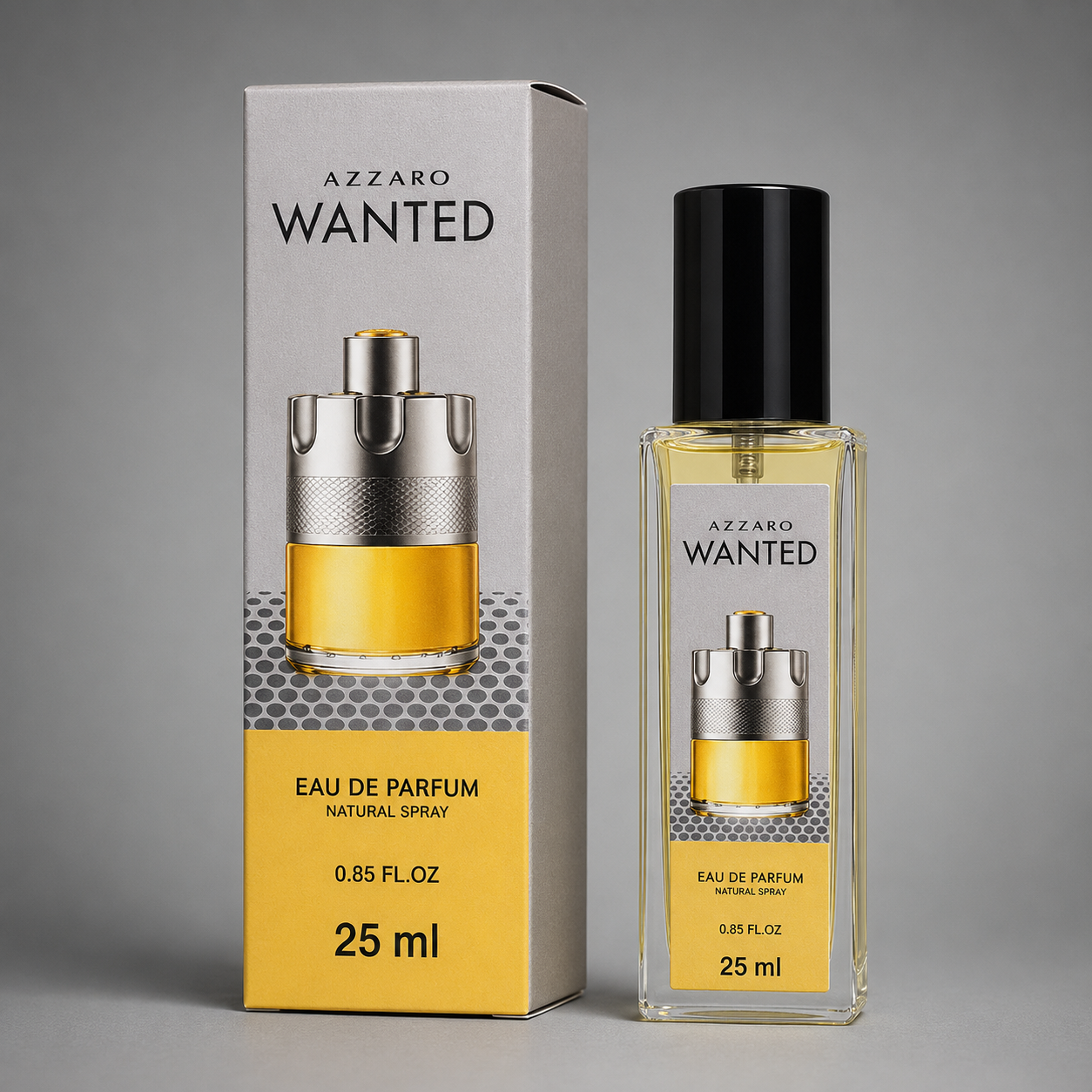Eau de Parfum Azzaro The Most Wanted (Édition Intense) - Format Voyage 25ml (0.85 FL.OZ.)