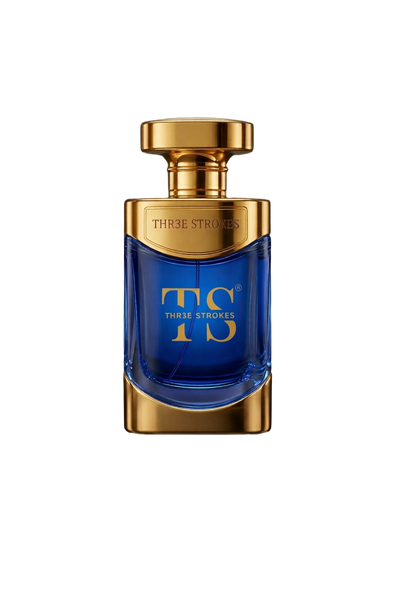 THR3E STROKES Azure Tide Eau de Parfum – Deep Sea Mineral & Juniper Fragrance (100ml / 3.4 FL. OZ.)