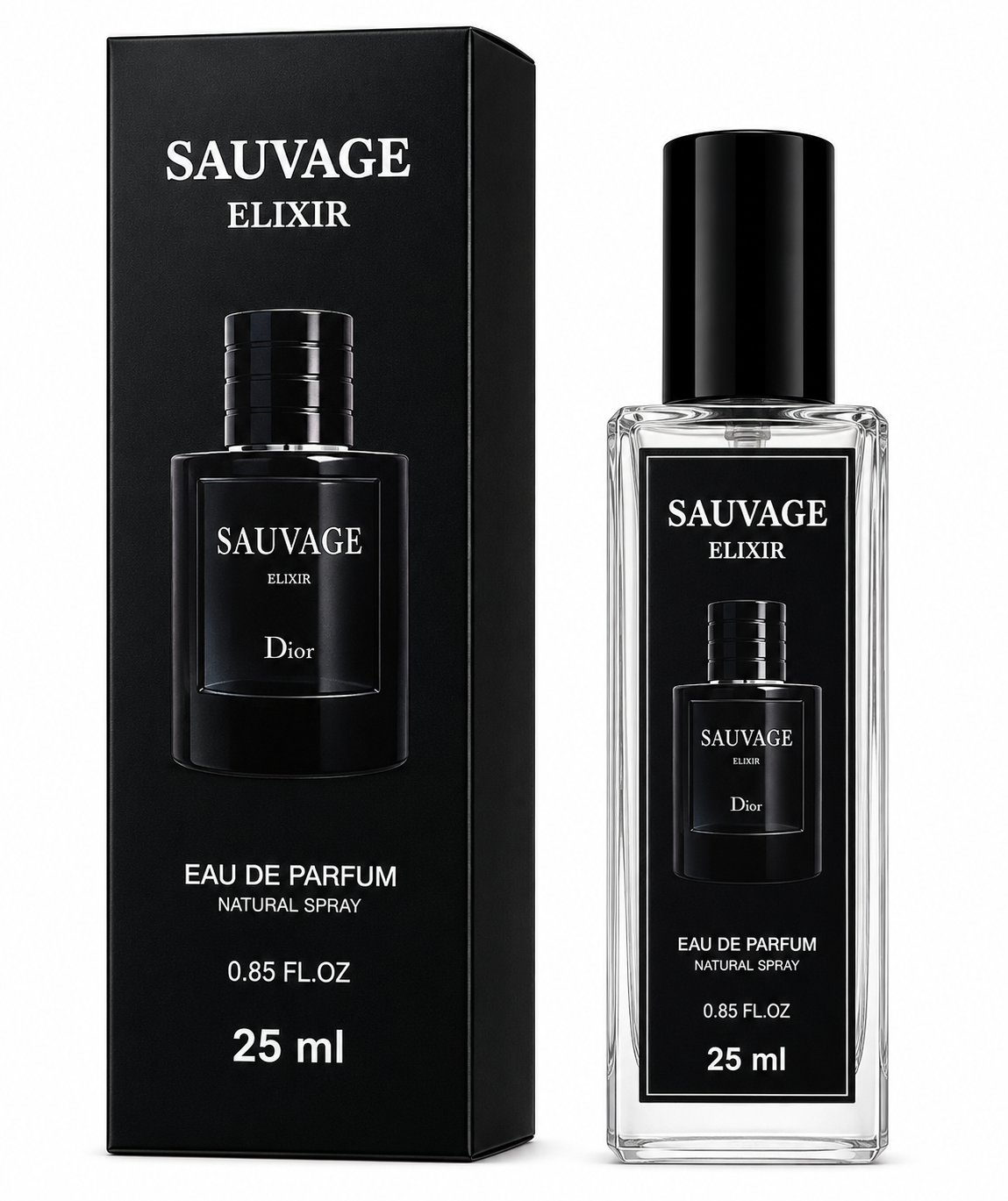 Eau de Parfum Sauvage Elixir Dior - Format Voyage 25ml (0.85 FL.OZ.)