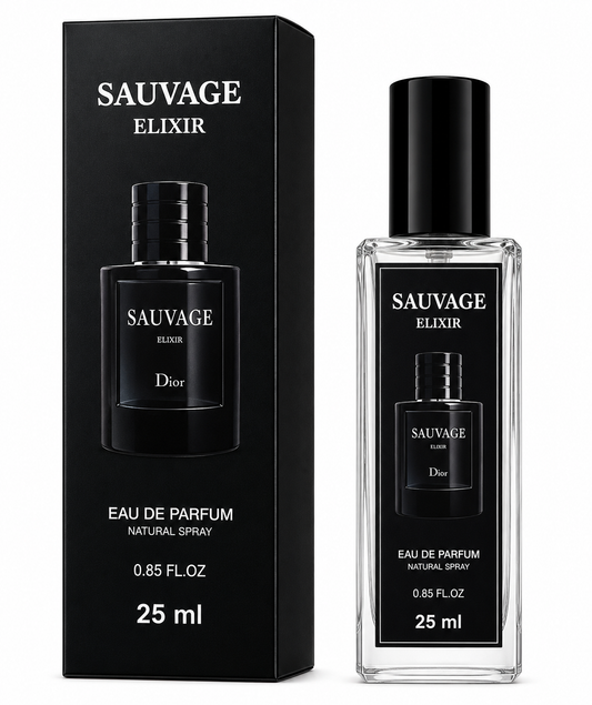 Eau de Parfum Sauvage Elixir Dior - Format Voyage 25ml (0.85 FL.OZ.)