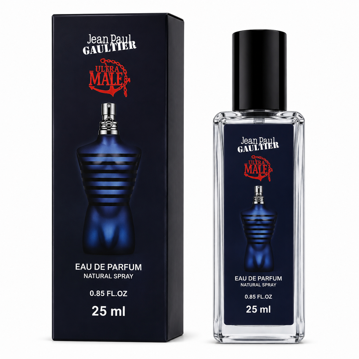 Eau de Parfum Ultra Male Jean Paul Gaultier - Format Voyage 25ml (0.85 FL.OZ.)