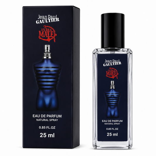 Eau de Parfum Ultra Male Jean Paul Gaultier - Format Voyage 25ml (0.85 FL.OZ.)