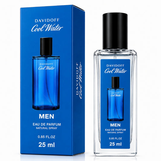 Eau de Parfum Davidoff Cool Water Men - Format Voyage 25ml (0.85 FL.OZ.)