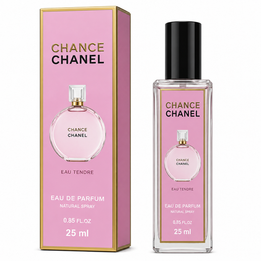 Eau de Parfum Chance Chanel Eau Tendre - Format Voyage 25ml (0.85 FL.OZ.)