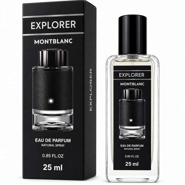 Eau de Parfum Explorer Montblanc - Format Voyage 25ml (0.85 FL.OZ.)