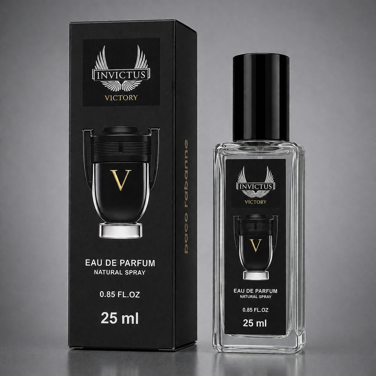 Eau de Parfum Invictus Victory Paco Rabanne - Format Voyage 25ml (0.85 FL.OZ.)