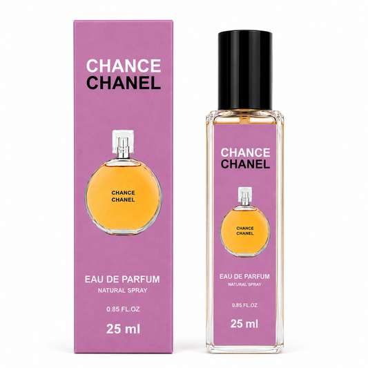 Eau de Parfum Chance Chanel Pour Femme - Format Voyage 25ml (0.85 FL.OZ.)