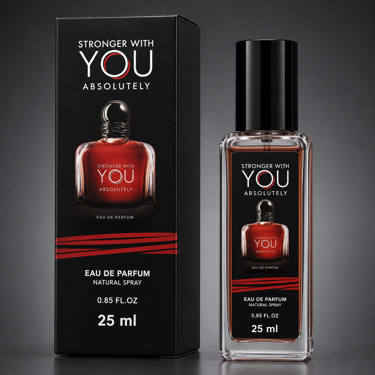 Eau de Parfum Stronger With You Absolutely - Format Voyage 25ml (0.85 FL.OZ.)