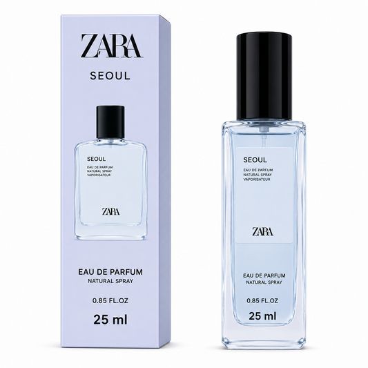 Eau de Parfum Zara Seoul - Format Voyage 25ml (0.85 FL.OZ.)