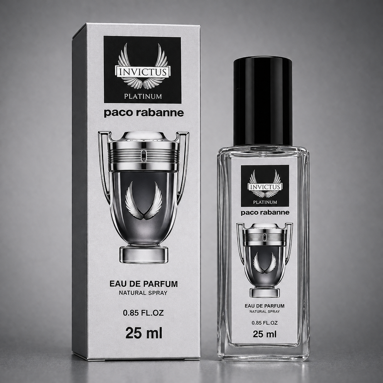 Eau de Parfum Invictus Paco Rabanne - Format Voyage 25ml (0.85 FL.OZ.)
