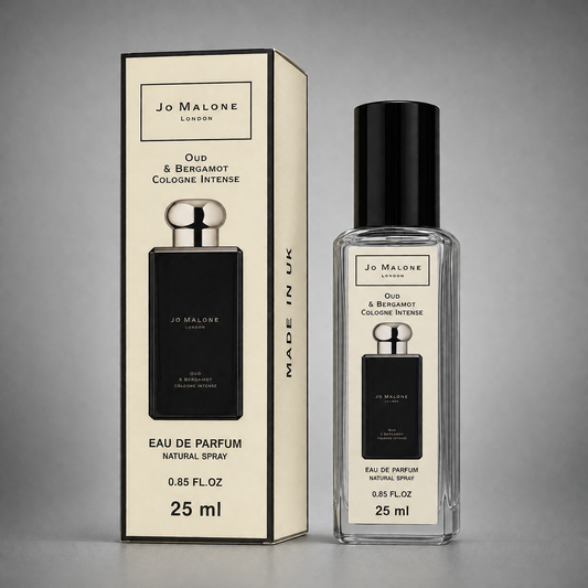 Eau de Parfum Jo Malone Oud & Bergamot Cologne Intense - Format Voyage 25ml (0.85 FL.OZ.)