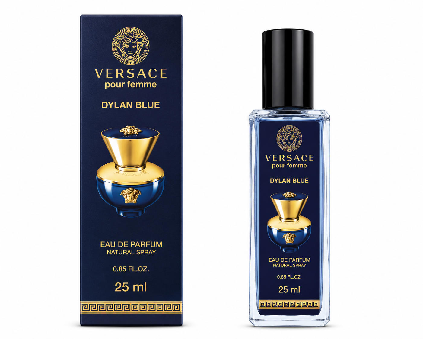 Eau de Parfum Versace pour femme Dylan Blue - Format Voyage 25ml (0.85 FL.OZ.)
